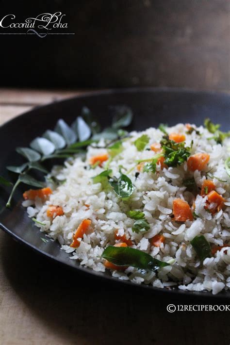 Coconut Poha - Recipe Book