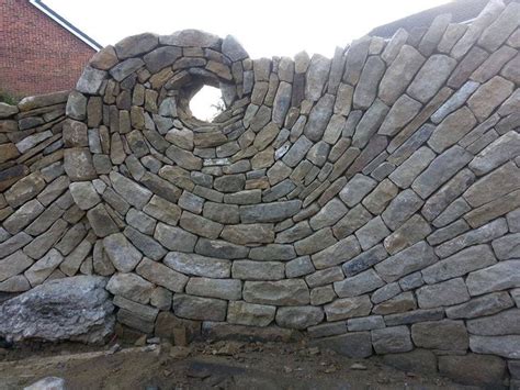 21 best Dry Stack Stone Wall Ideas images on Pinterest | Moon gate ...