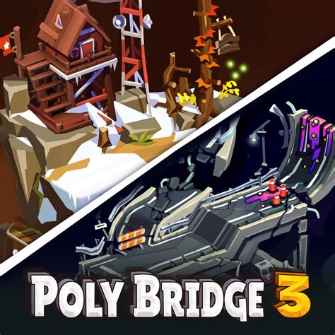 ArtStation - Poly Bridge 3 Concepts