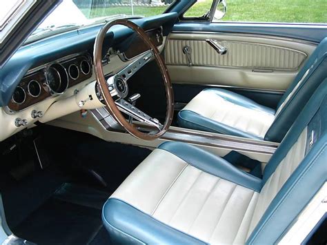 1966 Mustang pony interior paint question - Vintage Mustang Forums