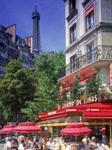 'Cafe and Eiffel Tower, Paris, France' Photographic Print - Peter Adams | AllPosters.com | Paris ...