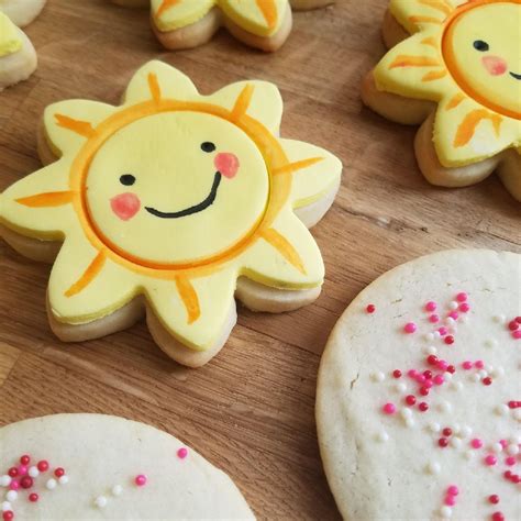 Sunshine Cookies | Custom cookies, Sunshine cookies, Cookies