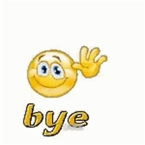 Emoji Bye GIF - Emoji Bye Wave - Discover & Share GIFs Smiley Face ...