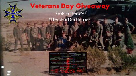 Hero for Our Heroes - Veterans Day GiveAway - YouTube