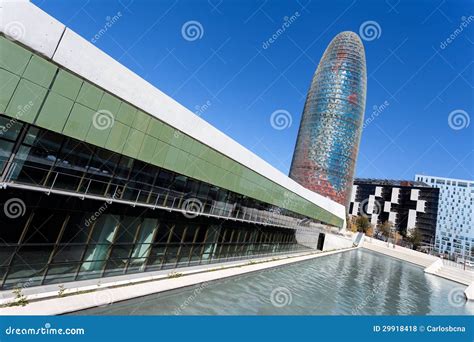 Agbar Tower And Pond Royalty Free Stock Photos - Image: 29918418