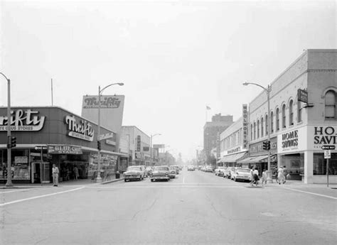 Downtown Pomona before the main street was turned into a mall. One did ...