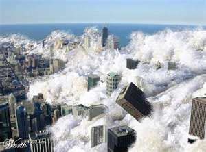 tidal wave damage | Extreme weather, sinkholes, wildfires ♣ | Tsunami waves, Natural disasters ...