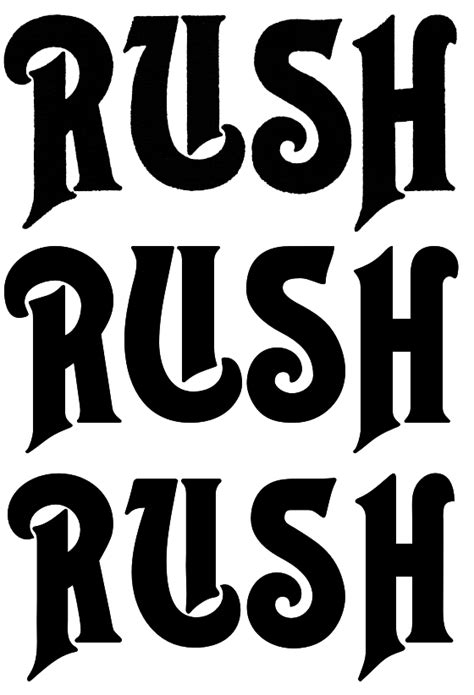 Rush Band Logo - LogoDix