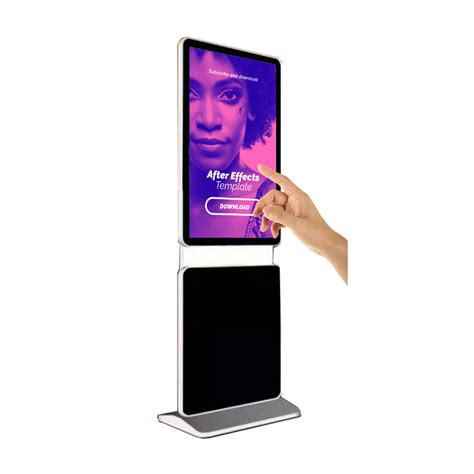 smart interactive machine touch screen self service coffee shop kiosk design