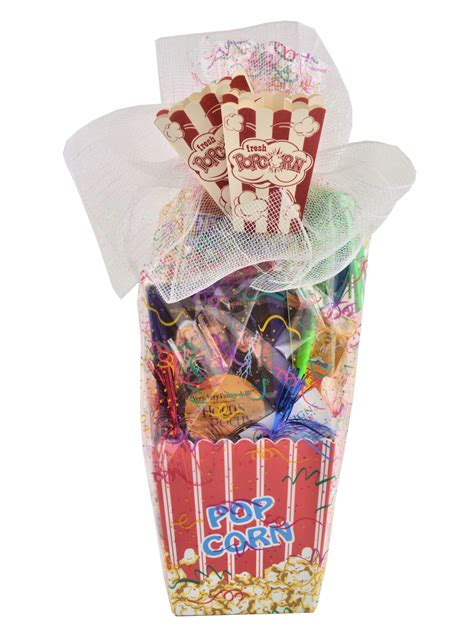 CELEBRATION POPCORN BASKET "CUSTOM MADE" – KS Gift Baskets