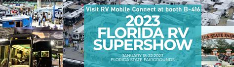 Meet Us At The 2023 Florida RV SuperShow - RV Mobile Connect