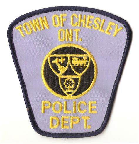 Photo: Chesley (defunct 1988) (bg) | ONTARIO A-O (Current & Defunct) album | John's Police ...