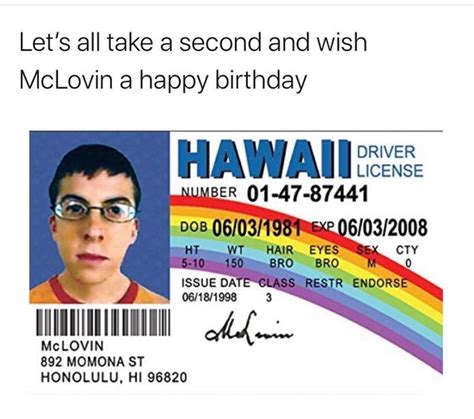 “I Am McLovin” : r/memes