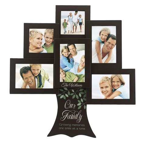 Personalized Family Tree 6 Picture Frame Collage