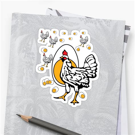 "Roseanne Chicken Shirt" Sticker by Djoness | Redbubble