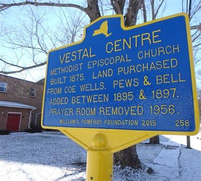 Vestal Centre - Vestal Center, NY - New York Historical Markers on Waymarking.com