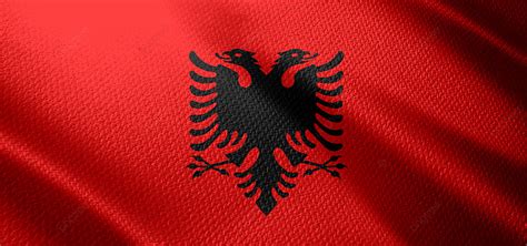 Albania Flag Waving Background, Albania Flag, Waving Background, Albania Background Image And ...