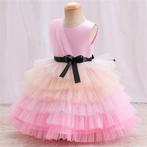 Buy Wholesale China Toddler Girl Birthday Party Princess Dress Flower ...