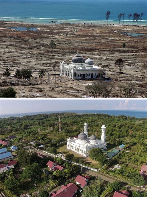 Before/After Images of Indonesian Tsunami: 10 Years Later Photos - ABC News