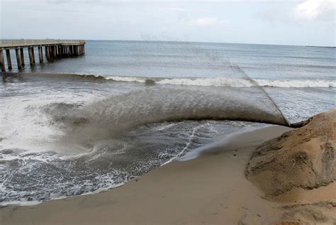 Costal Sewage Pollution Photograph by Peter Chadwick/science Photo Library