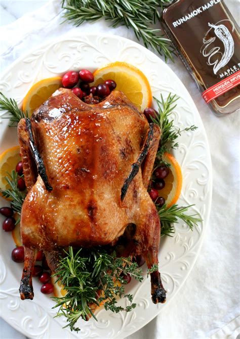 Maple Glazed Roast Duck | Dash of Savory | Cook with Passion Christmas ...