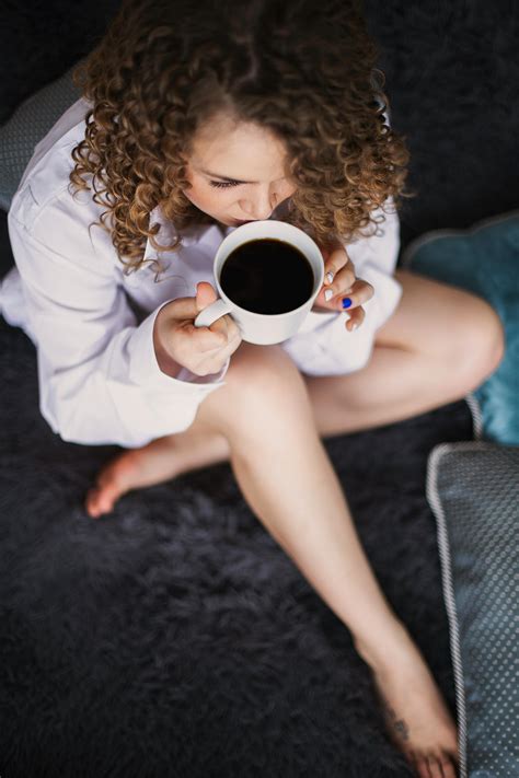 Woman Drinking Coffee · Free Stock Photo