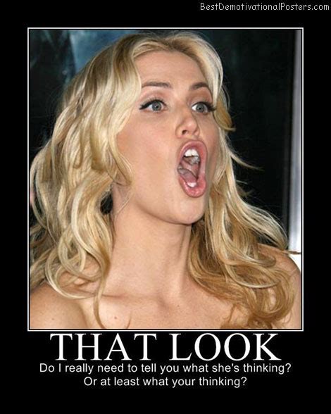 That Look - Demotivational Poster