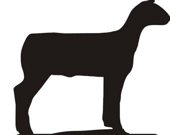 Show Lamb Silhouette at GetDrawings | Free download