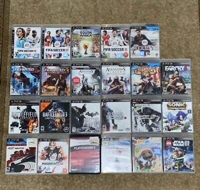 Lot of 23 PlayStation 3 PS3 games,very good condition,see description ...