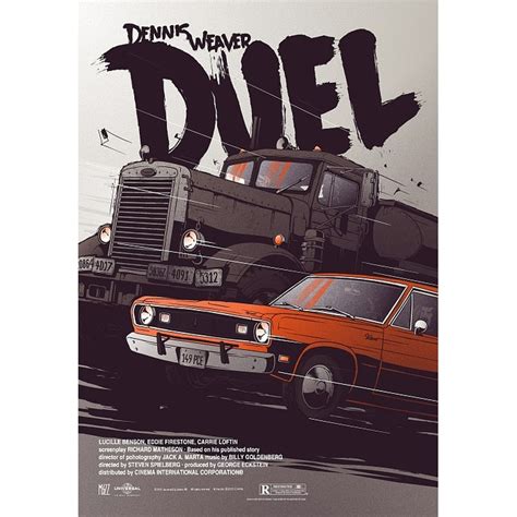 Duel, Spielberg, Polish Poster