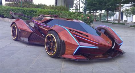 This Lamborghini Vision GT Made From Wood Will Blow Your Mind | Carscoops