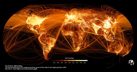 Mapped: Carbon Dioxide Emissions Around the World - City Roma News