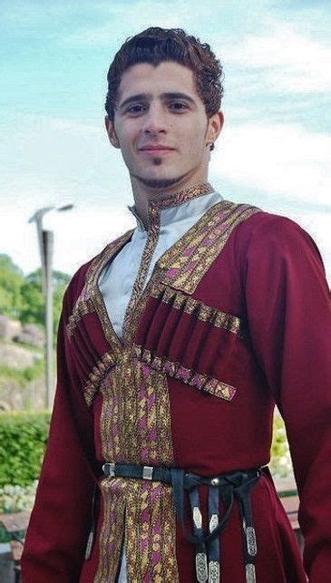 A traditional festive/ceremonial costume from Azerbaijan. Clothing ...