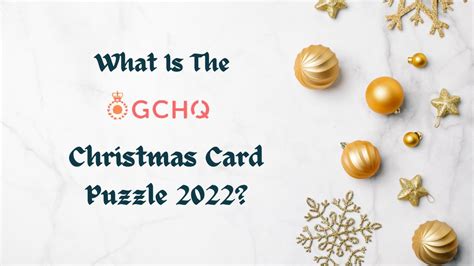 GCHQ Christmas Card Puzzle 2022: What Is It? And How To Play It?