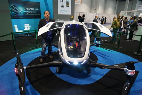 EHang's 184 personal transport drone is real, and has been tested in flight