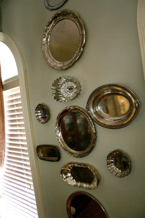 Silver Trays | Silver trays, Silver wall decor, Silver tea