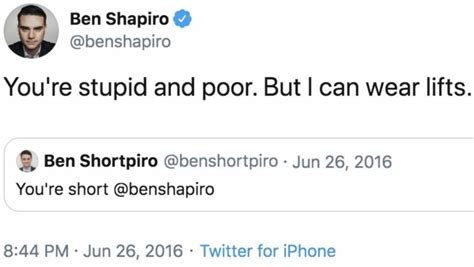 Ben Shapiro Twitter Rules – Feud is the Best Strategy