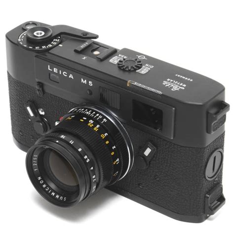 Leica M5 with lens Display Model Dummy original made by Leica, 1.299,00