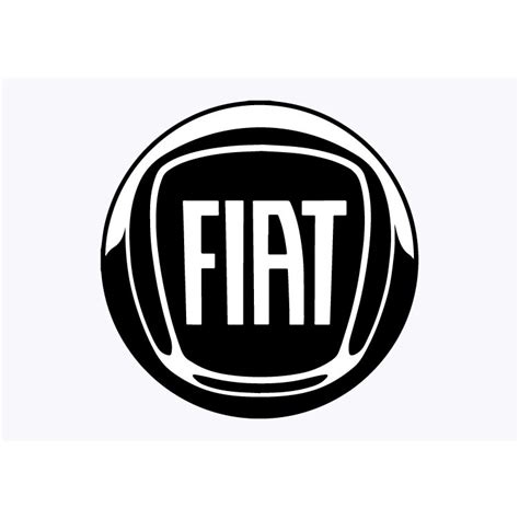 Fiat Badge Adhesive Vinyl Sticker