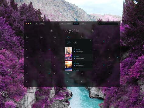 The New Mac Calendar :: Behance