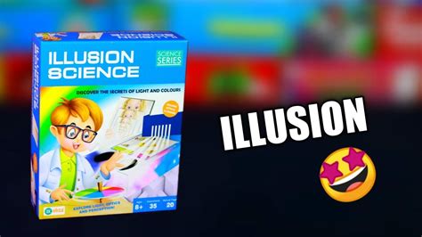 ILLUSION Science Experiment Kit, Unboxing & Review - YouTube