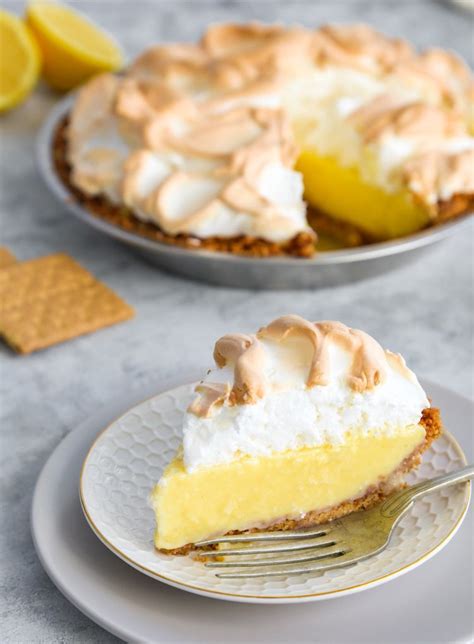 Graham cracker crust lemon meringue pie – Artofit