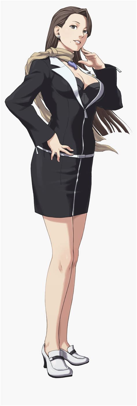 Ace Attorney Wiki - Phoenix Wright Mia Fey, HD Png Download , Transparent Png Image - PNGitem