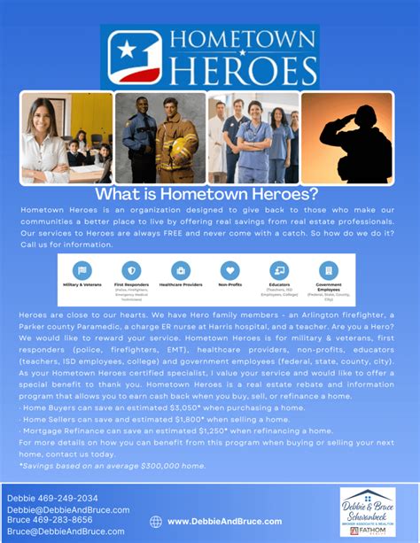 Are You A Hometown Hero? - DebbieAndBruce