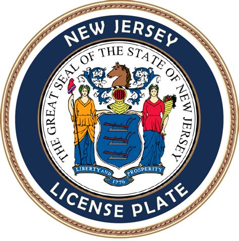 License Plate Types - New Jersey License Plate