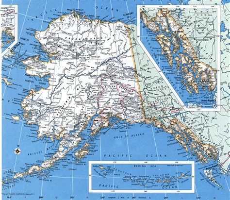 Alaska counties map.Free printable map of Alaska counties and cities