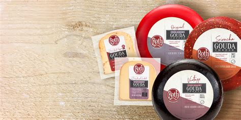 Gouda Cheese Made in Wisconsin - Roth Cheese