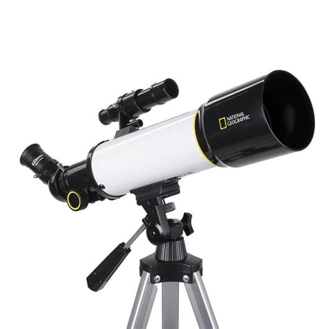 National Geographic 70mm Refractor Telescope - Sky View 70 with Panhandle Mount for Space ...