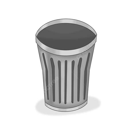 Garbage Can Clip Art Black And White