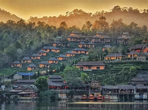 Ban Rak Thai Traditional village Mae Hong Son unseen Thailand